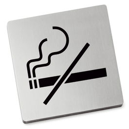 Zack Señal de Información -No Fumar- Colección Indici 8x8 cm